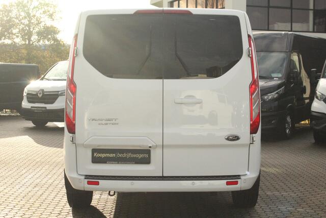 Ford TRANSIT CUSTOM 320 2.0TDCI 170pk L2H1 Limited DC | Automaat | L+R Zijdeur | Carplay/Android | Camera | Lease 450,- p/m