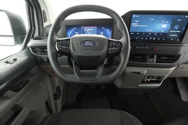 Ford TRANSIT CUSTOM E-Transit 320 L1H1 65 kWh | Nieuw | Elektrisch | Snelladen | Virtual Cockpit | Clima | Camera | 3-Zits | Cruise | Carplay | Stoelverw.