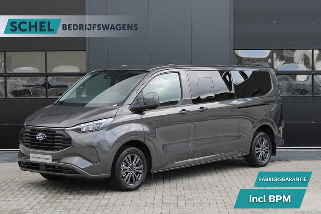 Ford TRANSIT CUSTOM 320 2.5 PHEV L2H1 Limited 232pk 8 Zits - 2x Schuif - Adaptive Cruise - Klimaat achterin - Keyless - Stoel/Stuurverwarming - Excl BTW - Rijklaar