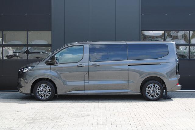 Ford TRANSIT CUSTOM 320 2.5 PHEV L2H1 Limited 232pk 8 Zits - 2x Schuif - Adaptive Cruise - Klimaat achterin - Keyless - Stoel/Stuurverwarming - Excl BTW - Rijklaar