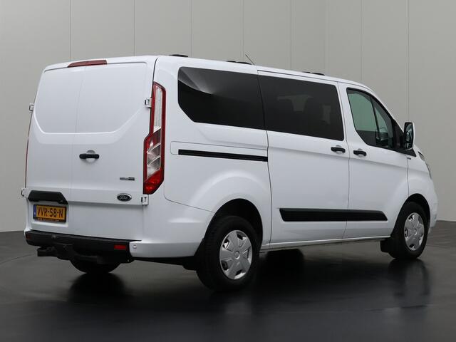 Ford TRANSIT CUSTOM 2.0TDCI 130PK Dubbele Cabine | Navigatie | Camera | 6-Peroons | Trekhaak | Dakdragers