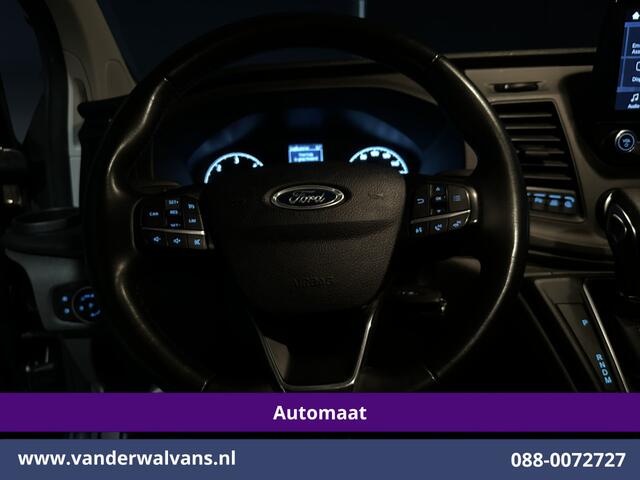 Ford TRANSIT CUSTOM 2.0 TDCI 131pk Automaat L2H1 Euro6 Airco | Apple Carplay | Cruisecontrol | LED Parkeersensoren, Verwarmde voorruit, Bijrijdersbank