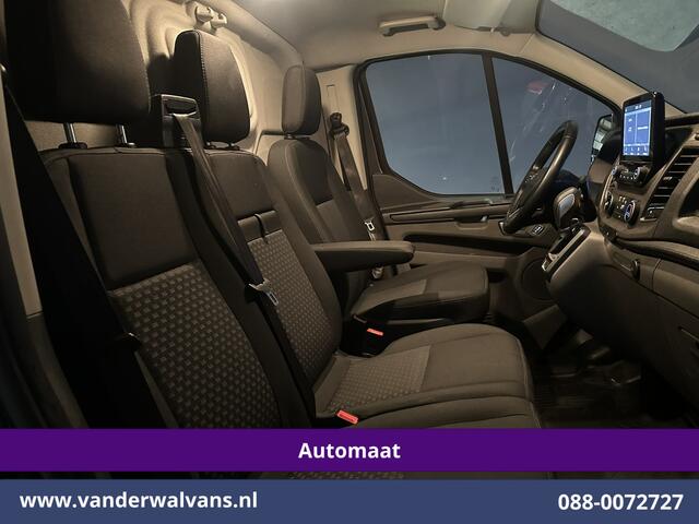 Ford TRANSIT CUSTOM 2.0 TDCI 131pk Automaat L2H1 Euro6 Airco | Apple Carplay | Cruisecontrol | LED Parkeersensoren, Verwarmde voorruit, Bijrijdersbank