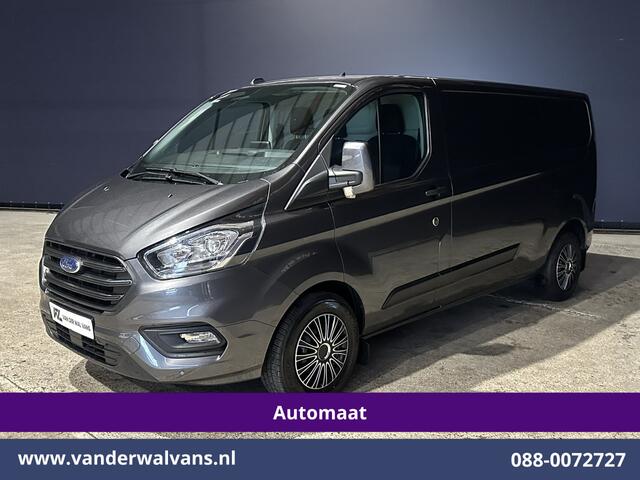 Ford TRANSIT CUSTOM 2.0 TDCI 131pk Automaat L2H1 Euro6 Airco | Apple Carplay | Cruisecontrol | LED Parkeersensoren, Verwarmde voorruit, Bijrijdersbank