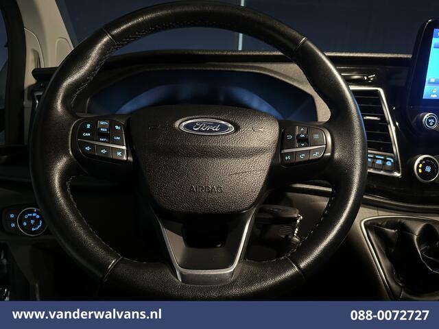 Ford TRANSIT CUSTOM 2.0 TDCI 185pk L1H1 Sport Euro6 Airco | 2x zijdeur | Xenon | Camera | Navigatie | LM velgen Trekhaak, Adaptieve Cruisecontrol, Stoelverwarming, Verwarmde voorruit, Parkeersensoren, Dakdragers, Bijrijdersbank