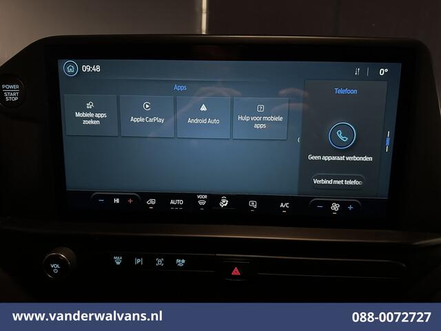 Ford TRANSIT CUSTOM 2.0 TDCI 136pk L2H1 Euro6 Airco | Camera | Apple Carplay | Android Auto | Cruisecontrol | LED Parkeersensoren, Verwarmde voorruit, Lane-assist, Bijrijdersbank, 2800kg trekvermogen