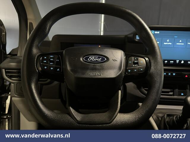Ford TRANSIT CUSTOM 2.0 TDCI 136pk L2H1 Euro6 Airco | Camera | Apple Carplay | Android Auto | Cruisecontrol | LED Parkeersensoren, Verwarmde voorruit, Lane-assist, Bijrijdersbank, 2800kg trekvermogen