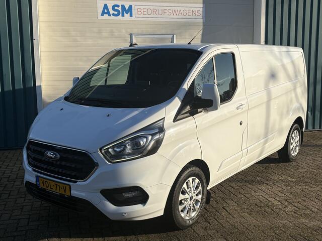 Ford TRANSIT CUSTOM 300 2.0 130Pk TDCI L2H1 Limited / Cruise / Airco / Navi / Trekhaak / Apk t/m 26-11-2025