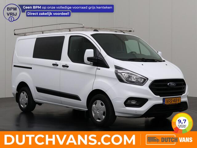 Ford TRANSIT CUSTOM 2.0TDCI Imperiaal | trekhaak | Kastinrichting | Navigatie | Camera | Airco Cruise | 3-Persoons