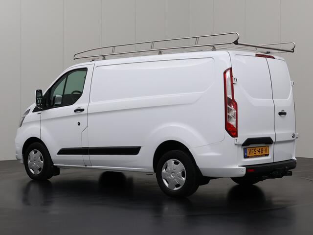 Ford TRANSIT CUSTOM 2.0TDCI Imperiaal | trekhaak | Kastinrichting | Navigatie | Camera | Airco Cruise | 3-Persoons