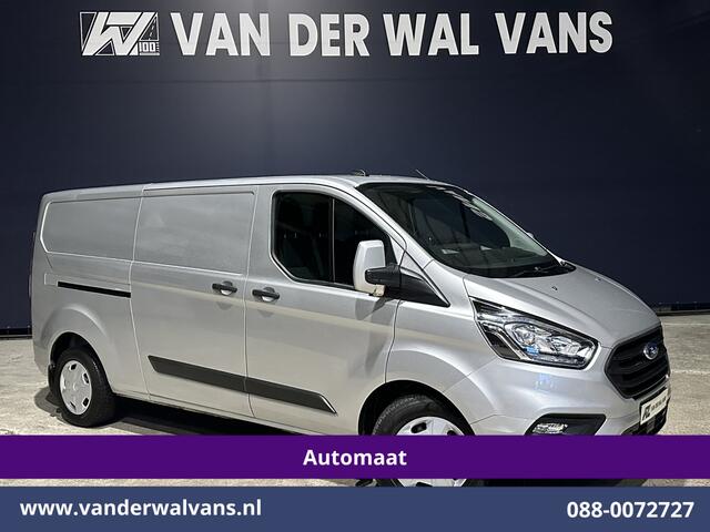 Ford TRANSIT CUSTOM 2.0 TDCI 130pk Automaat L2H1 Euro6 Airco | Apple Carplay | Android Auto | LED | Cruisecontrol Parkeersensoren, Verwarmde voorruit, Bijrijdersbank
