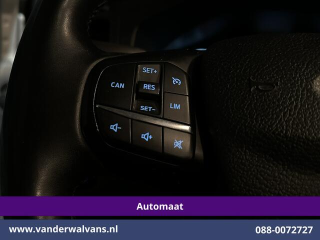 Ford TRANSIT CUSTOM 2.0 TDCI 130pk Automaat L2H1 Euro6 Airco | Apple Carplay | Android Auto | LED | Cruisecontrol Parkeersensoren, Verwarmde voorruit, Bijrijdersbank