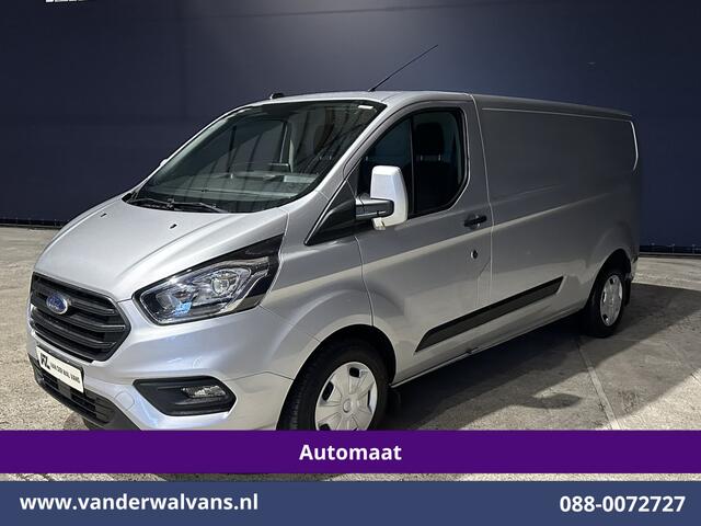 Ford TRANSIT CUSTOM 2.0 TDCI 130pk Automaat L2H1 Euro6 Airco | Apple Carplay | Android Auto | LED | Cruisecontrol Parkeersensoren, Verwarmde voorruit, Bijrijdersbank