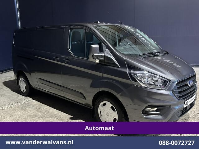 Ford TRANSIT CUSTOM 2.0 TDCI 130pk Automaat L2H1 Euro6 Airco | Apple Carplay | Android Auto | LED | Cruisecontrol Parkeersensoren, Verwarmde voorruit, Bijrijdersbank
