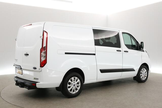 Ford TRANSIT CUSTOM 340 2.0 TDCI L2H1 | DC | Aut. | Airco | Cruise | Camera | 2xSchuifdeur | Carplay | Navi | Trekh. | Parkeersens.