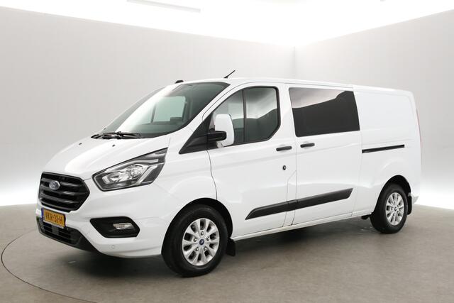 Ford TRANSIT CUSTOM 340 2.0 TDCI L2H1 | DC | Aut. | Airco | Cruise | Camera | 2xSchuifdeur | Carplay | Navi | Trekh. | Parkeersens.