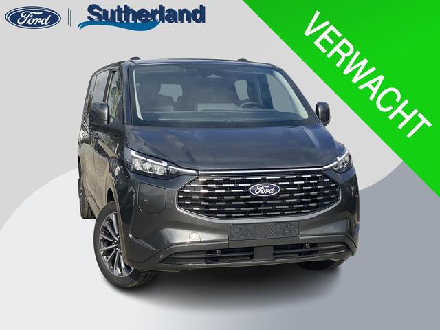 Ford TRANSIT CUSTOM Tourneo 340 2.5 PHEV L2H1 Titanium X 233pk | Incl. BTW/BPM Rijklaar | Handsfree elektrische dubbele zijschuifdeuren | Inklapbare trekhaak | Tourneo Luxury Pack | Verwarmbaar stuurwiel