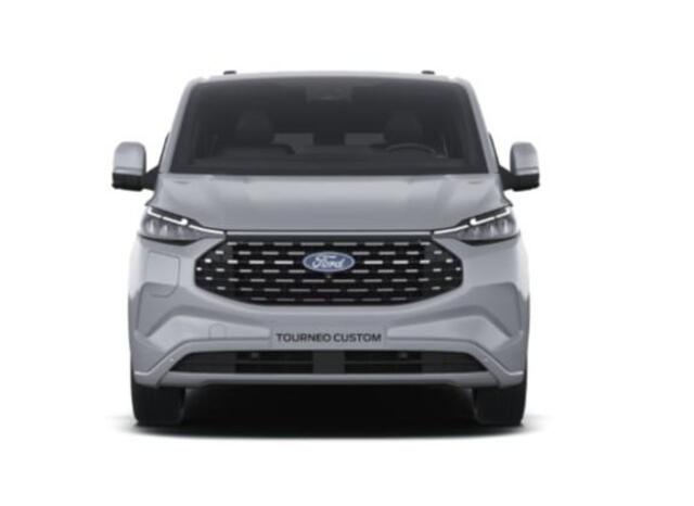 Ford TRANSIT CUSTOM Tourneo 340 2.5 PHEV L2H1 Titanium X | 233pk | Incl. BTW/BPM Rijklaar | Handsfree elektrische dubbele zijschuifdeuren | Inklapbare trekhaak | Tourneo Luxury Pack | Verwarmbaar stuurwiel