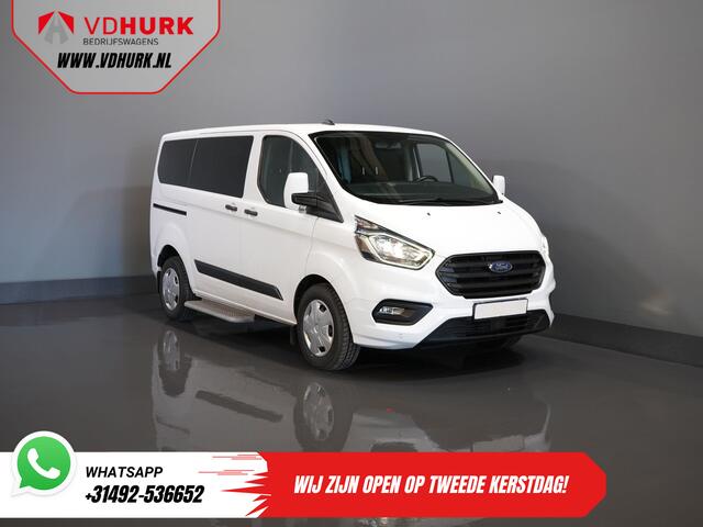 Ford TRANSIT CUSTOM Tourneo 2.0 TDCI ¤28.613,- incl. BTW/BPM Trend Combi/ Kombi/ 9 Persoons/ 9 P/ Cruise/ PDC/ Airco