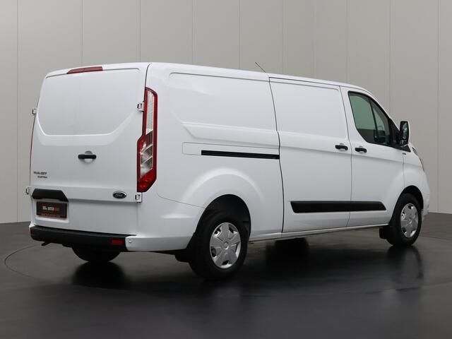 Ford TRANSIT CUSTOM 2.0TDCi 130PK Lang | Achterdeuren | Airco | Cruise | 3-Persoons | Betimmering