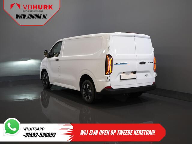 Ford TRANSIT CUSTOM E-Transit 320 Trend 65 kWh 330 km WLTP LED/ Snellader/ 2.3t Trekverm./ Stuurverw./ Stoelverw./ Carplay/ Climate/ Camera/ PDC/ Cruise
