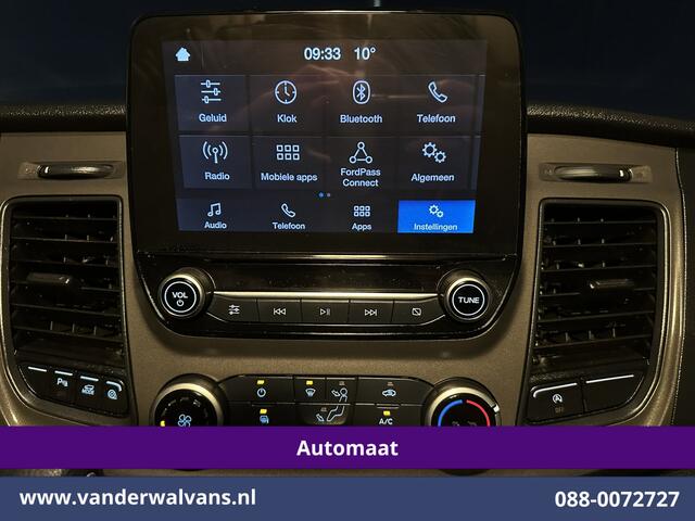 Ford TRANSIT CUSTOM 2.0 TDCI 131pk Automaat L2H1 Euro6 Airco | Camera | Cruisecontrol | Apple Carplay Android auto, Parkeersensoren, verwarmde voorruit, LED, Bijrijdersbank, Trekhaak