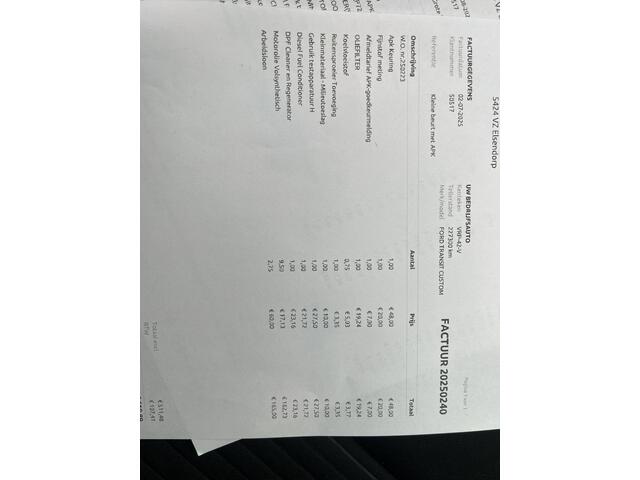 Ford TRANSIT CUSTOM 280 2.0 TDCI L1H2 Limited Automaat,Pdc,Trekhaak,3-Pers-Navi Bj 2018 Goed onderhouden !!