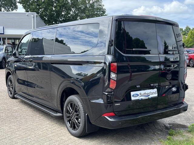 Ford TRANSIT CUSTOM 320 2.5 PHEV L2H1 Black Platinum DC Prijs is excl. BTW incl. BPM | SCI | 233pk | Netto bijtelling 2025 vanaf 461,- per maand! | Driver Assistance Pack Ultimate | Dubbele Zijschuifdeuren