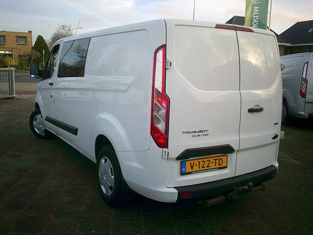 Ford TRANSIT CUSTOM 300 2.0 TDCI L2H1 Trend DC VOORZIEN VAN DUBB. CABINE !! BTW/BPM VRIJ !!