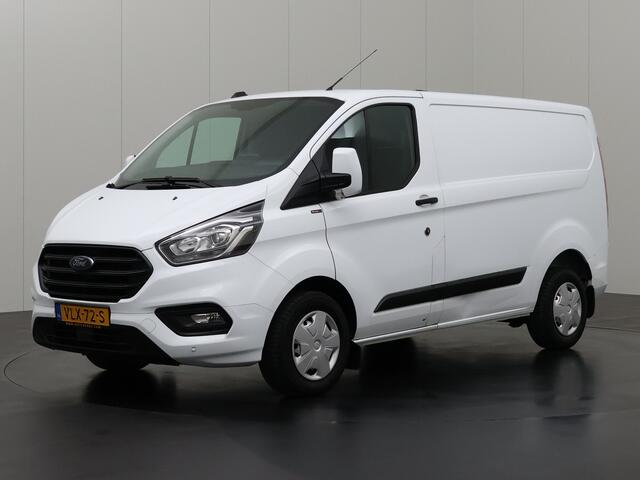 Ford TRANSIT CUSTOM 2.0TDCI Navigatie | Camera | Multimedia | 3-Persoons | Airco | Cruise | 2500Kg Trekhaak