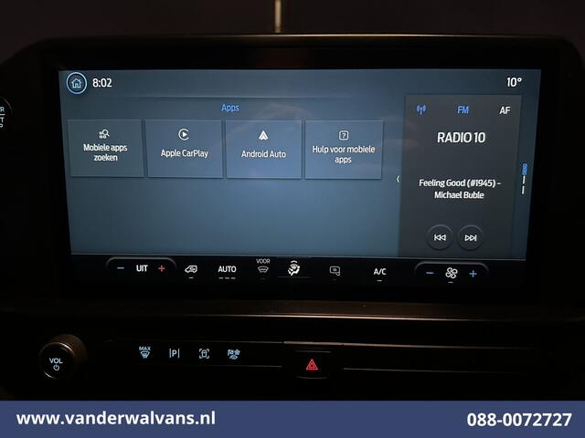 Ford TRANSIT CUSTOM 2.0 TDCI 136pk L2H1 Euro6 Airco | Camera | Apple Carplay | LED | Cruisecontrol | Parkeersensoren Android Auto, Verwarmde voorruit, Bijrijdersbank