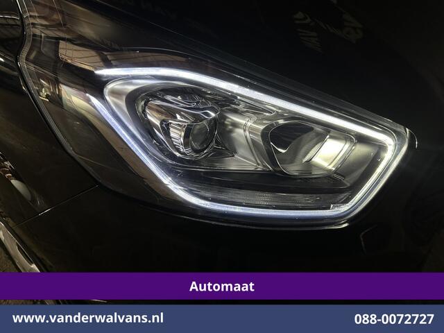Ford TRANSIT CUSTOM 2.0 TDCI 131pk Automaat L2H1 Euro6 Airco | Apple Carplay | LED | Cruisecontrol Android Auto, Parkeersensoren, Verwarmde voorruit, Bijrijdersbank