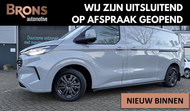 Ford TRANSIT CUSTOM 300 2.0 TDCI L2H1 Limited L+R Schuifdeur l Trekhaak l Sidebars