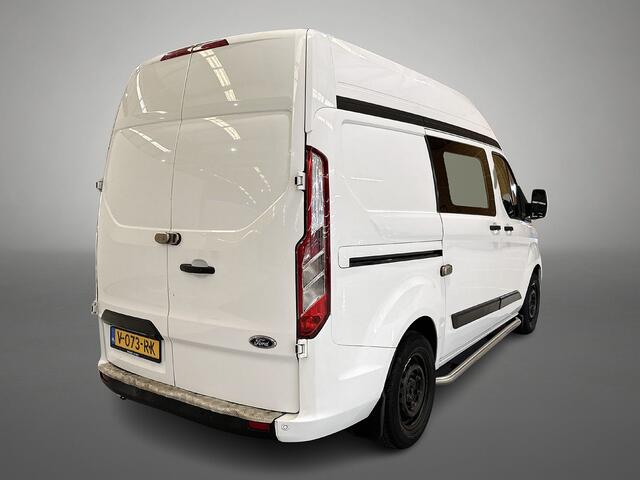 Ford TRANSIT CUSTOM 340 2.0 TDCI Euro6 Automaat 131PK H2 Trend 3Pers. *ideaal voor Camper* Navigatie / Pdc./ Airco / Safety&Comfort pack / Driver assist / Stoelverwarming / / Apk 12-2026