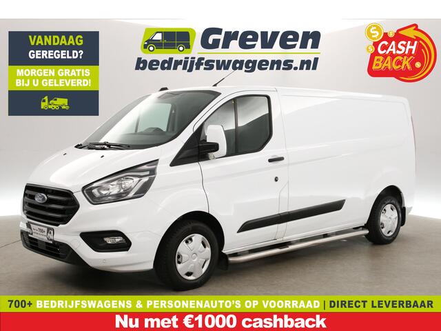 Ford TRANSIT CUSTOM 300 2.0 TDCI L2H1 | Airco | Cruise | 3-Zits | LED | Parkeersensoren