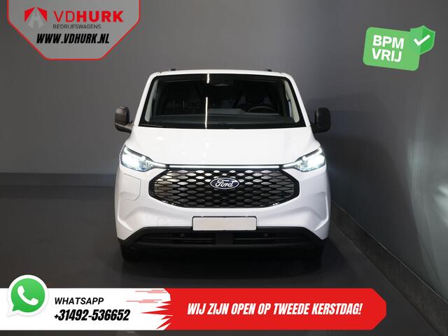 Ford TRANSIT CUSTOM E-Transit 340 L2 Trend 65 kWh 330 km WLTP LED/ Snellader/ 2.3t Trekverm./ Stuurverw./ Stoelverw./ Carplay/ Climate/ Camera/ PDC/ Cruise