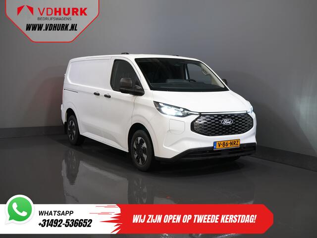 Ford TRANSIT CUSTOM E-Transit 320 Trend 65 kWh 330 km WLTP LED/ Snellader/ 2.3t Trekverm./ Stuurverw./ Stoelverw./ Carplay/ Climate/ Camera/ PDC/ Cruise