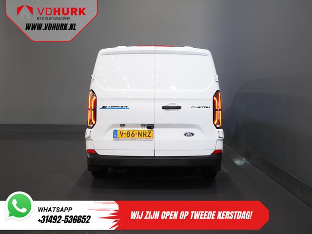 Ford TRANSIT CUSTOM E-Transit 320 Trend 65 kWh 330 km WLTP LED/ Snellader/ 2.3t Trekverm./ Stuurverw./ Stoelverw./ Carplay/ Climate/ Camera/ PDC/ Cruise