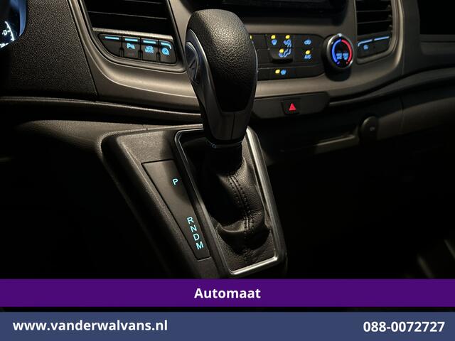 Ford TRANSIT CUSTOM 2.0 TDCI 130pk Automaat L2H1 Euro6 Airco | Multimediascherm | LED | Cruisecontrol | Parkeersensoren Verwarmde voorruit, Bijrijdersbank