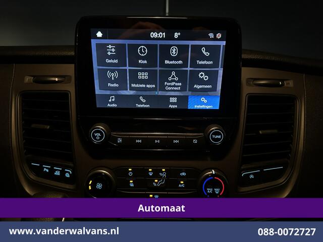 Ford TRANSIT CUSTOM 2.0 TDCI 130pk Automaat L2H1 Euro6 Airco | Multimediascherm | LED | Cruisecontrol | Parkeersensoren Verwarmde voorruit, Bijrijdersbank