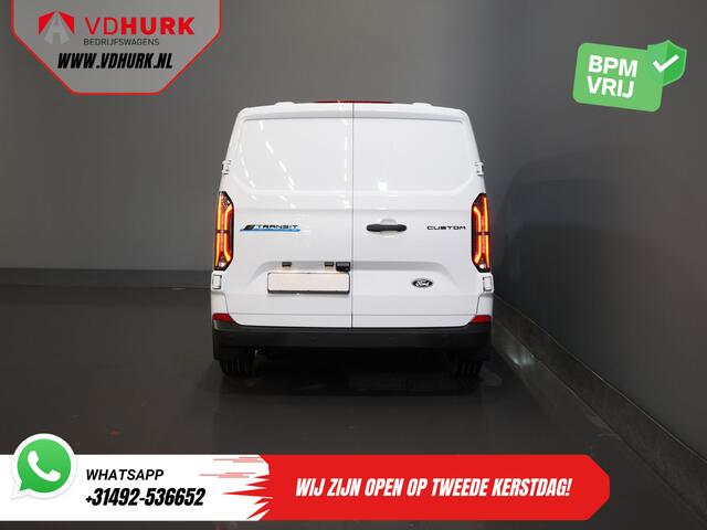 Ford TRANSIT CUSTOM E-Transit 320 Trend 65 kWh 330 km WLTP LED/ Snellader/ 2.3t Trekverm./ Stoelverw./ Carplay/ Climate/ Camera/ PDC/ Cruise