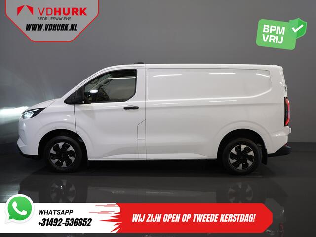 Ford TRANSIT CUSTOM E-Transit 320 Trend 65 kWh 330 km WLTP LED/ Snellader/ 2.3t Trekverm./ Stoelverw./ Carplay/ Climate/ Camera/ PDC/ Cruise