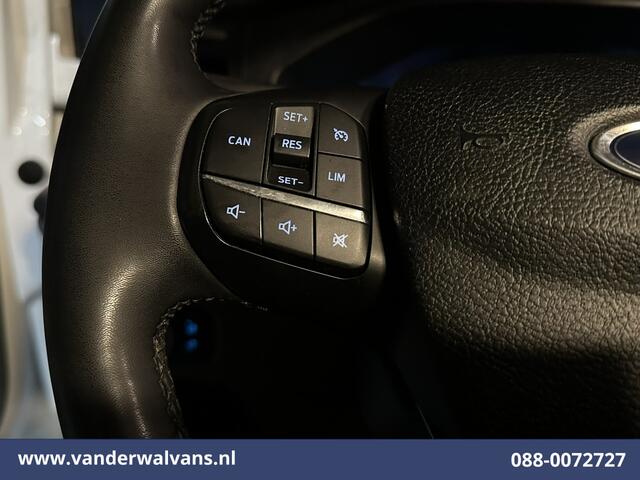 Ford TRANSIT CUSTOM 2.0 TDCI 131pk L2H1 Euro6 Airco | Navigatie | Camera | Apple Carplay LED, Cruisecontrol, Stoelverwarming, Verwarmde Voorruit, Parkeersensoren, Bijrijdersbank