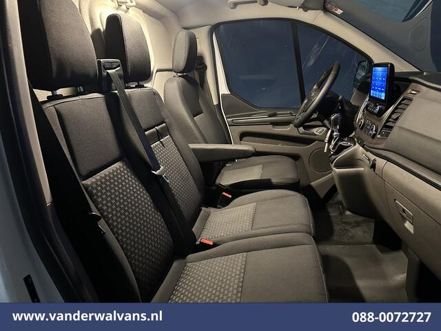 Ford TRANSIT CUSTOM 2.0 TDCI 131pk L2H1 Euro6 Airco | Navigatie | Camera | Apple Carplay LED, Cruisecontrol, Stoelverwarming, Verwarmde Voorruit, Parkeersensoren, Bijrijdersbank