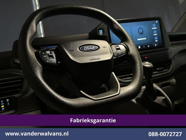 Ford TRANSIT CUSTOM 2.0 TDCI 136pk L2H1 Fabrieksgarantie Euro6 Airco | Camera | LED | Cruisecontrol | Parkeersensoren Verwarmde voorruit, Bijrijdersbank