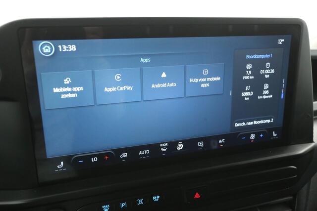 Ford TRANSIT CUSTOM 2.0 TDCI L1H1 | Clima | Adap.Cruise | Camera | Carplay | Virtual | 3-Zits | Stoelverw. | Parkeersens.