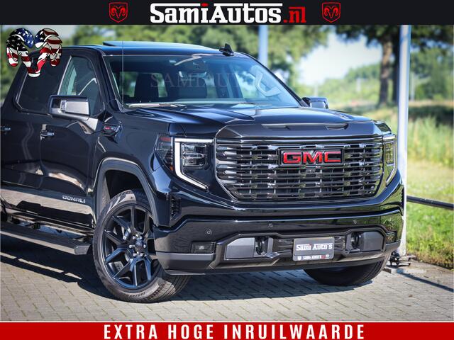 GMC SIERRA DENALI 6.2 V8 426PK Full Option | De Meest Luxe Pick-Up in zijn Klasse | Comfortabele Dubbele Cabine met Royale 5 Zitplaatsen | BPM vrij | Nu Leverbaar uit Voorraad | Voorraad Nr 433794