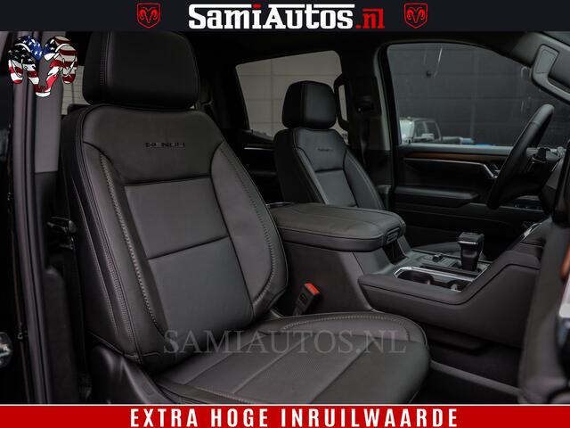 GMC SIERRA DENALI 6.2 V8 426PK Full Option | De Meest Luxe Pick-Up in zijn Klasse | Comfortabele Dubbele Cabine met Royale 5 Zitplaatsen | BPM vrij | Nu Leverbaar uit Voorraad | Voorraad Nr 433794