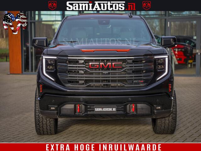GMC SIERRA AT4 6.2 V8 | VIRTUAL COCKPIT | BOM VOL | DC | RAM DEALER NEDERLAND | Dubbele Cabine met Royale 5 Zitplaatsen | BPM vrij | Nu Leverbaar uit Voorraad | Voorraad Nr 238940 |