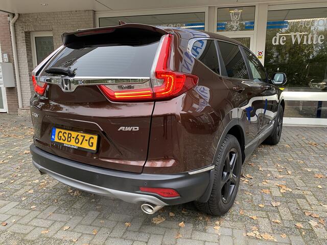 Honda CR-V 1.5 AWD Elegance AWD Model 2019 24.103 K.M. !!!! Navigatie/Achteruitrijcamera/Climatecontr./Cruisecontr. Adaptive/Led verl./lederen multifunct.stuur/Parkeersens. V+A/Start stop/Stoelverw./L/M velgen 18 Inch.